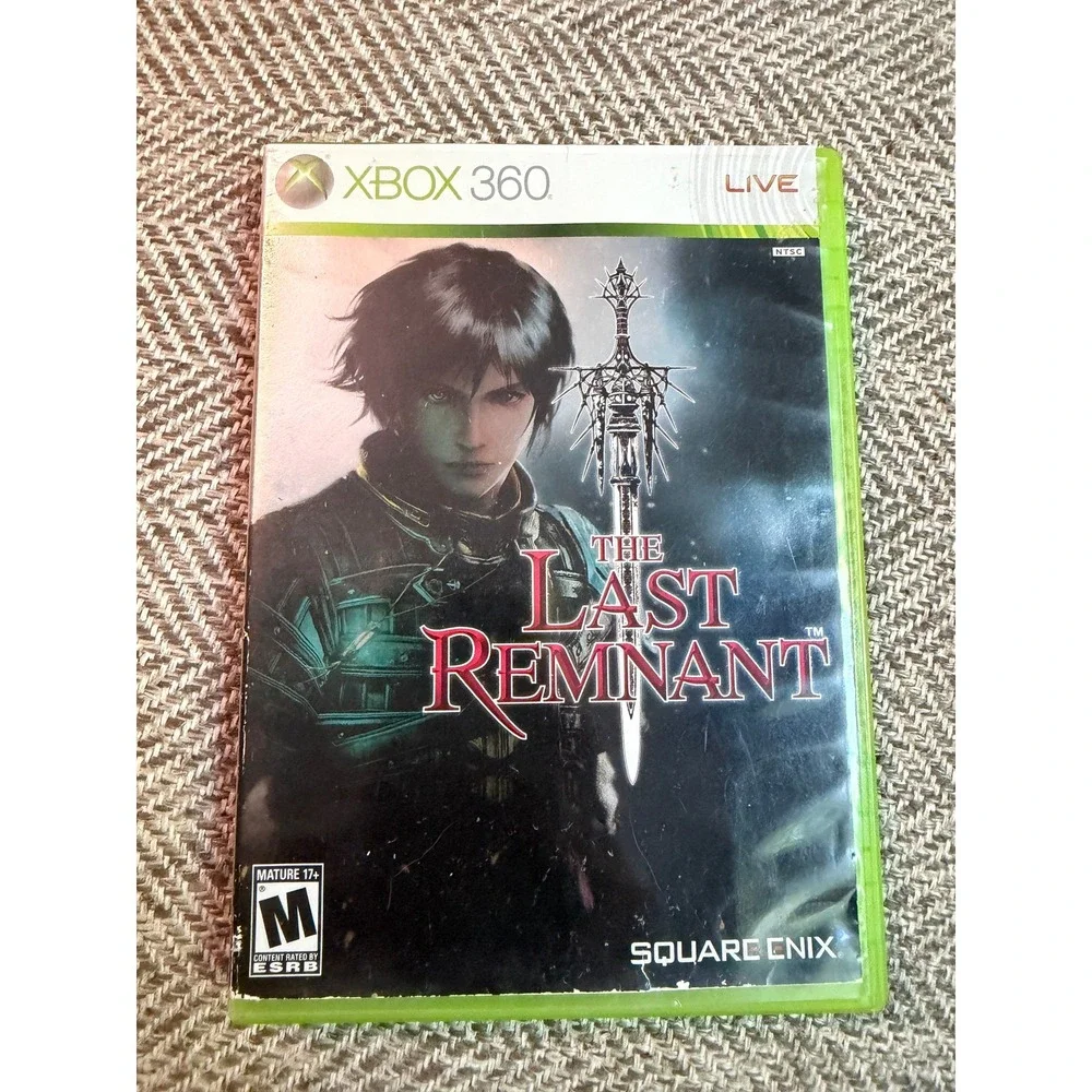 The Last Remnant Xbox 360 Square Enix RPG 2-Disc Set NTSC 2008